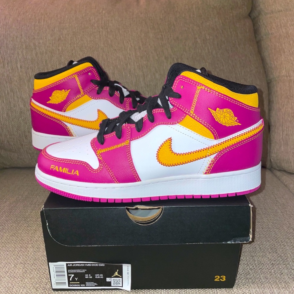 Air Jordan 1 Mid Dia de los Muertos “DOD”